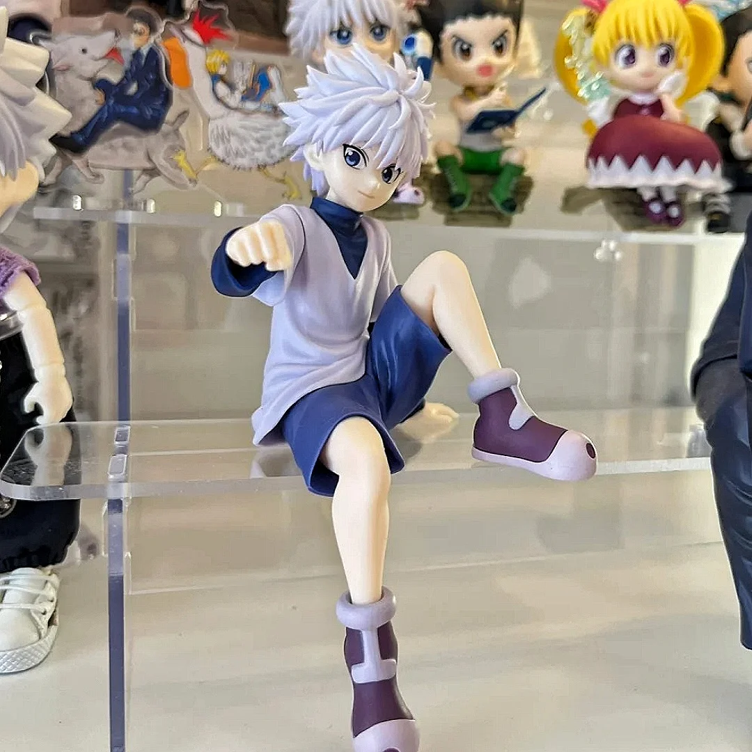 Original Furyu Hunter X Hunter Killua Zoldyck Gon Freecss Noodle Stopper Figure Toys Anime Action Figurine Pvc Model Xmas Gift