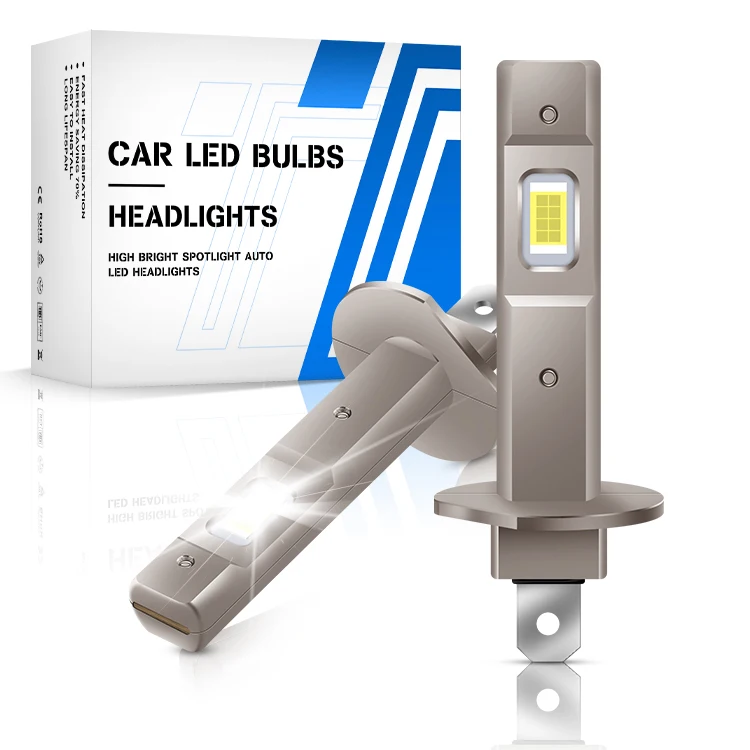 

Led Headlight H1 6000k 55w Led Light Canbus Halogen Replacement Auto Car Lamp H1 Led Bulb for Car