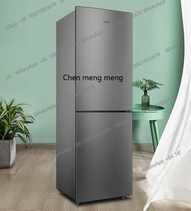 

Refrigerator double door double temperature household medium-sized air-cooled frost-free dormitory rental room to save