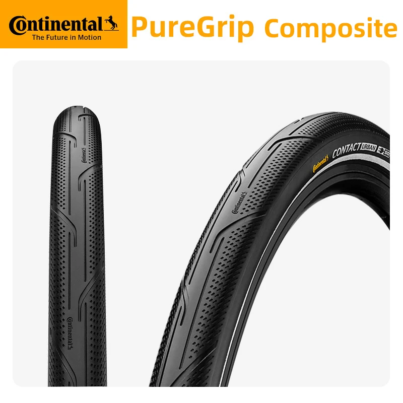 Continental Contact Urban 700 x 32/35/37/42 Bicycle Road Wire Bead Tires 180TPI City Cycling 3M Reflective Strips Wear-resistant