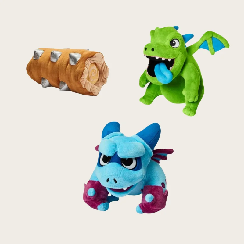 

Clash of Clans Clash Royale Flying Dragon Plush Pillow Stuffed Toy Baby Undead Theme Soft Cuddly Gift for All Ages