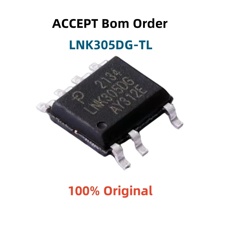 10PCS 100% New LNK305DG-TL LNK3604D-TL LNK3202D-TL LYT0006D-TL SOIC-7 Brand New Original Chips ic