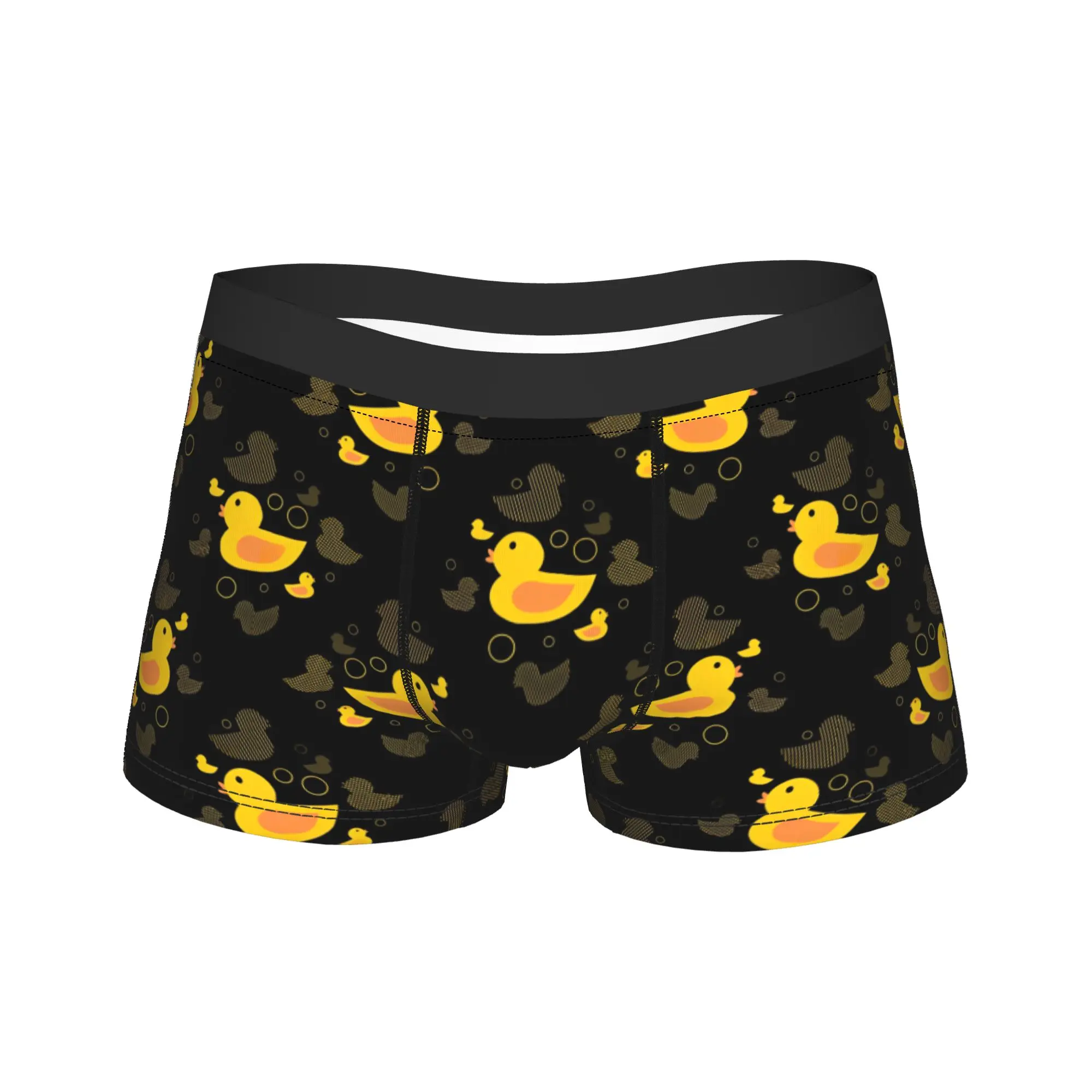 

Cute Duck Cartoon Men's Underwear Boxer Briefs Shorts Panties Sexy Soft Underpants for Male S-XXL
