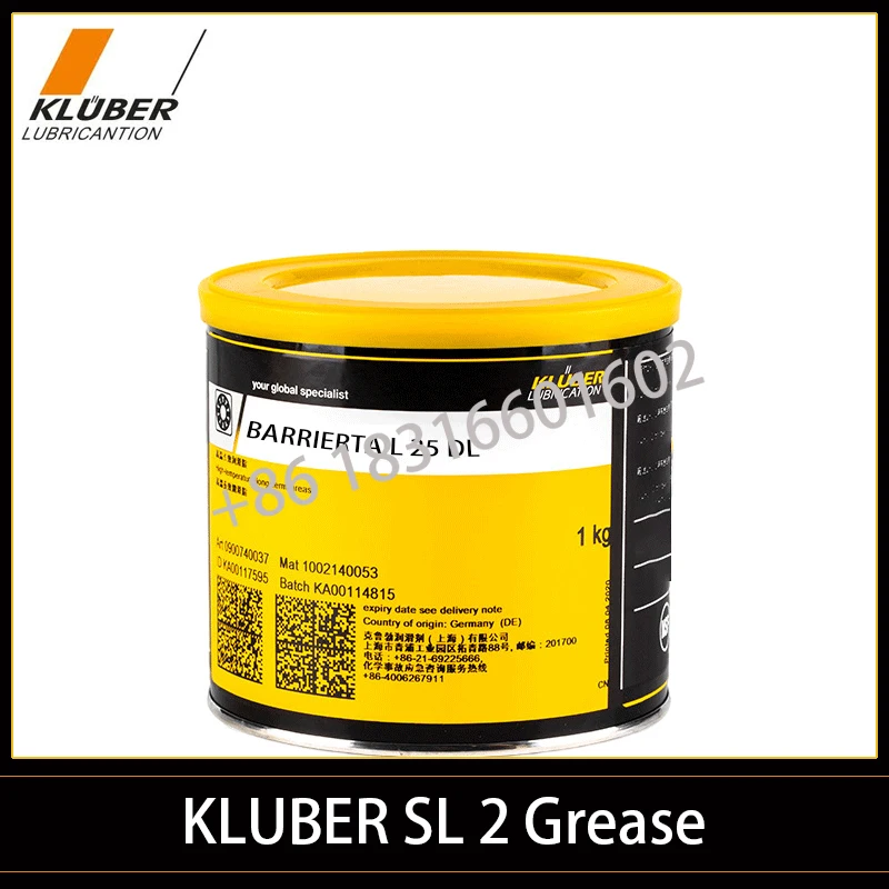 

1KG Kluber L25DL Lubrication Spindle Bearings BARRIERTA L 25 DL for lubricating seals in train doors