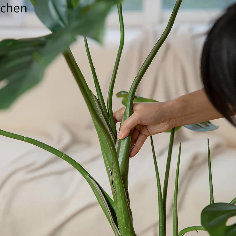 

L20- Artificial Grn Plant Indoor Ornament Bionic Fake Plant Living Room Decoration Large Floor Potted Plant