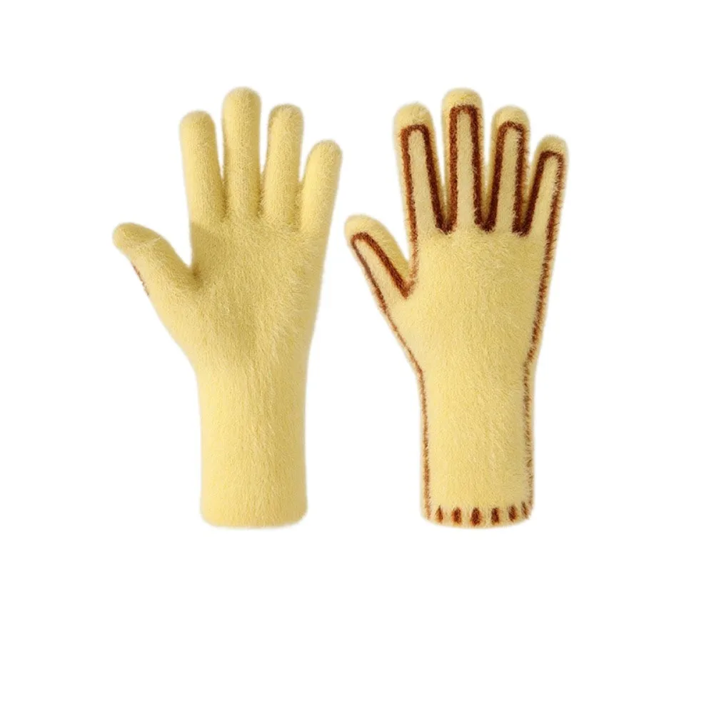 

Anti-freeze Cold-proof Winter Gloves Touchscreen Windproof Women Warm Gloves Warmer Outdoor Cycling Mitten Gifts