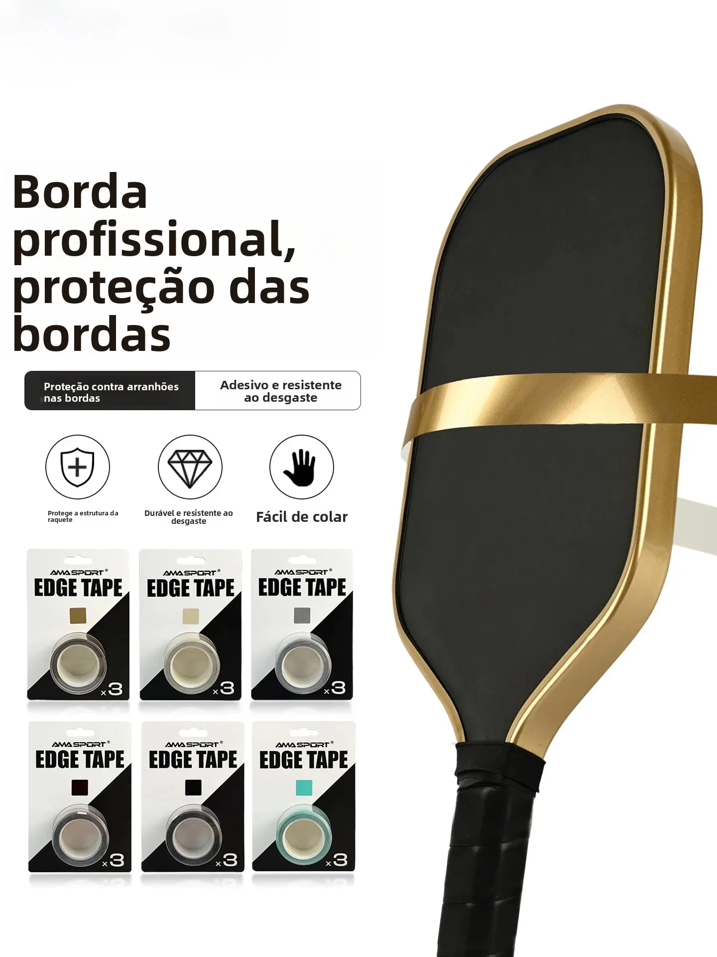 amasport-protection-strip-anti-wear-paint-drop-pickleball-frame-protection-sticker-frame-protection-bar