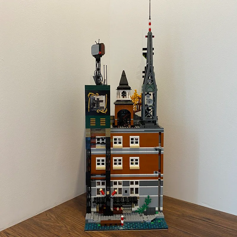 4036pcs MOC Ninjia City Television NGTV The Ninjago Movie Model Building Blocks Christmas Gifts Construction Toy Brick Kids - view 2