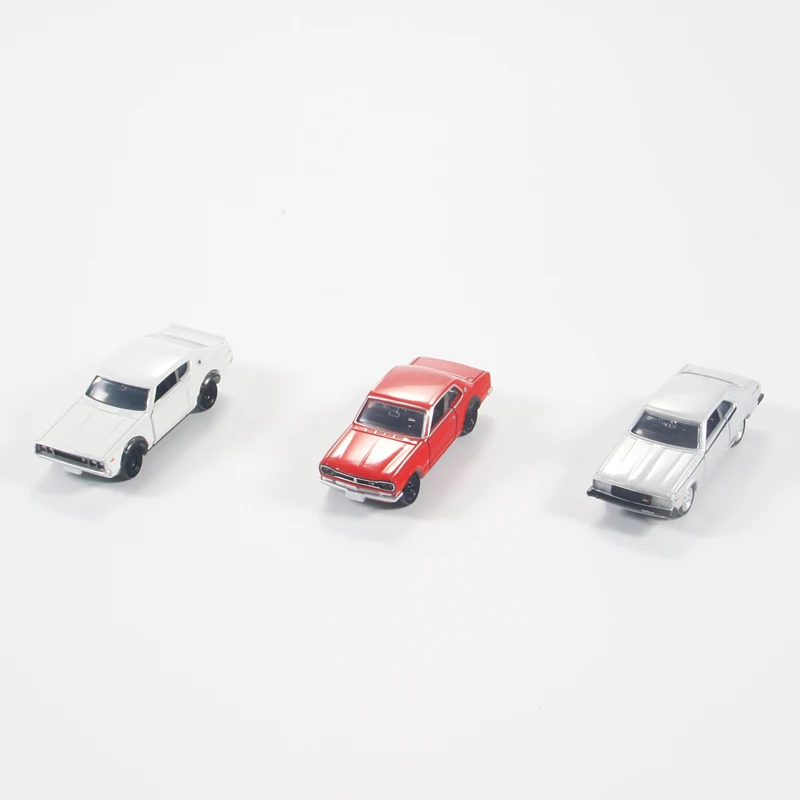 Takara Tomy Tomica Nissan SKYLINE 3pcs/set Miniature Diecast Car Model Metal Sports Car Children Toy Boy Christmas Birthday Gift