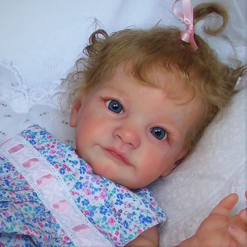 

60CM Hand Paint Reborn Doll Tobiah Doll with Genesis Paint High Quality 3D skin multiple Layers Painting Visible Veins