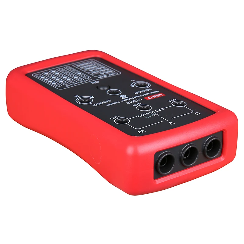 UNI-T UT261A UT261B 3 المرحلة تسلسل متر المرحلة المفقودة موتور دوران مؤشر التيار المتناوب الجهد تردد المرحلة تسلسل الكاشف