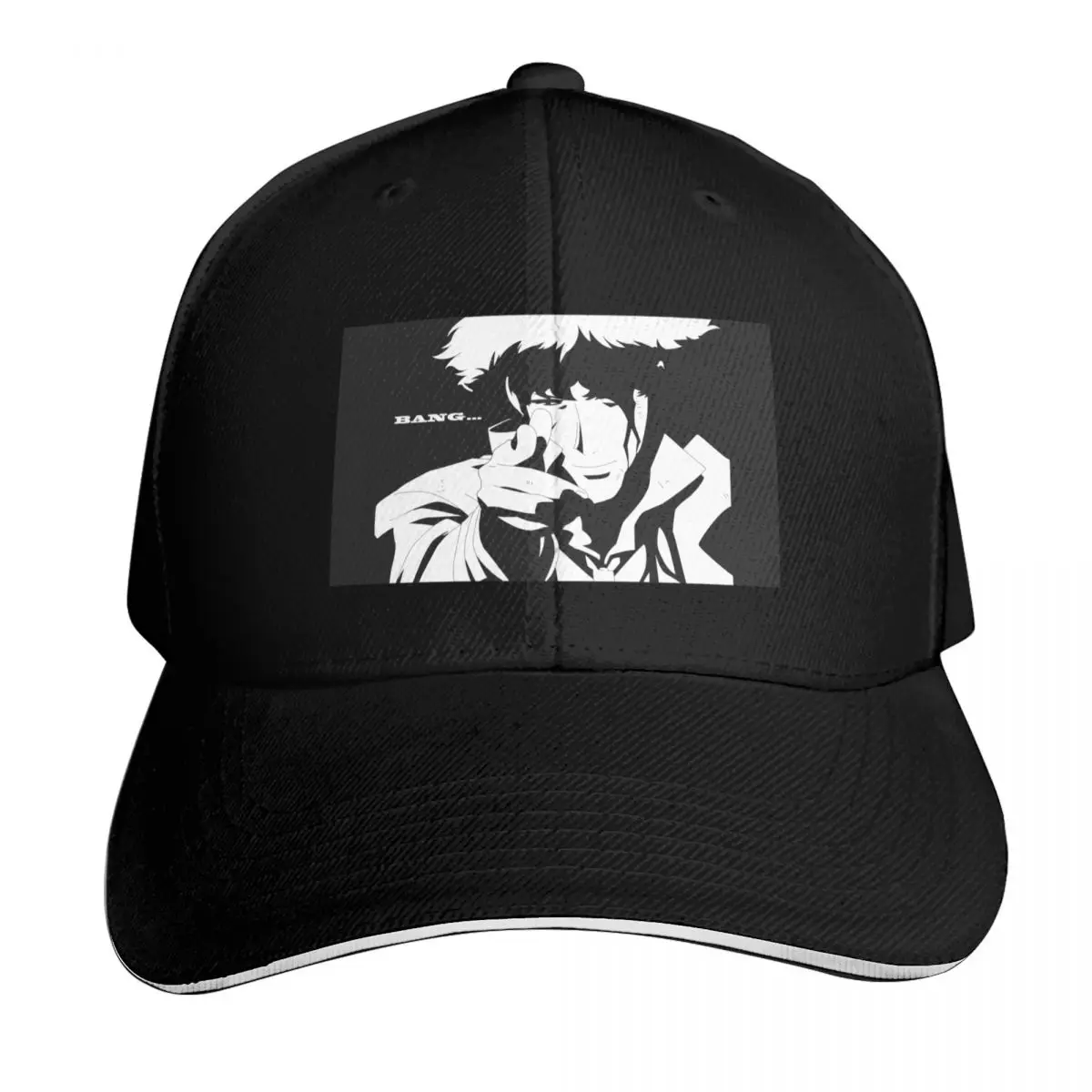 cowboy bepop spike siegel Baseball Cap Adjustable Buckle Closure Moisture Wicking Quick Dry Curved Brim Classic Fit