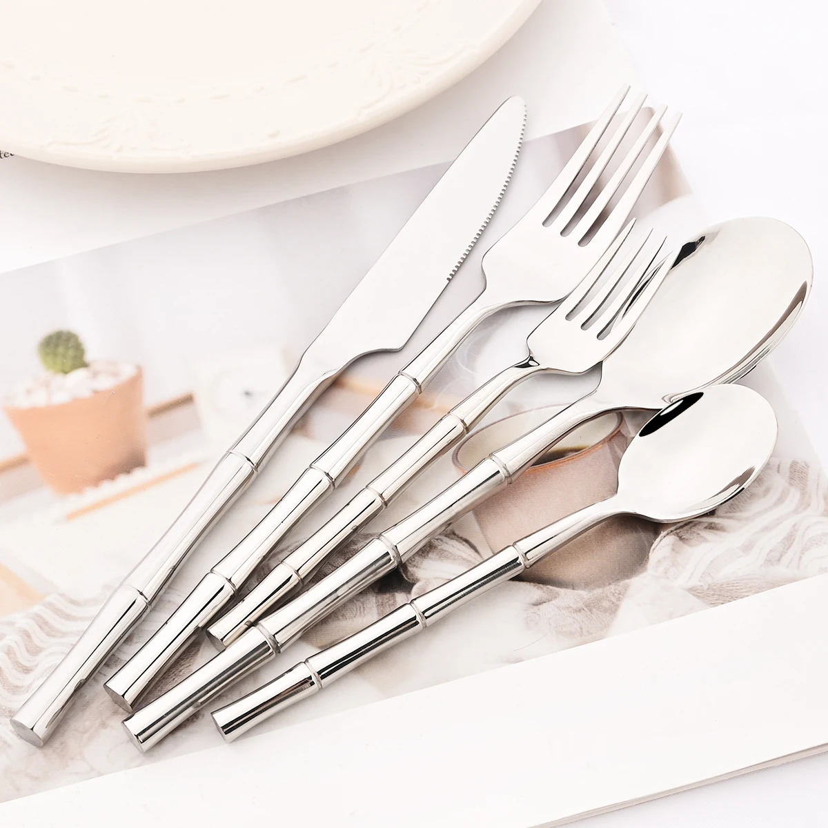 4/5-częściowy srebrny zestaw s – Commercial Kitchen Knife Set recenzja i cena