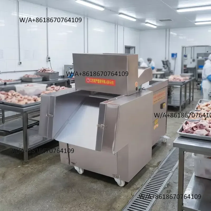 Customizable Beef Chicken Cutting Machine Meat Dicer Cutter Frozen Meat Slicer Automatic Slicing Mutton Meat Cutting Machine
