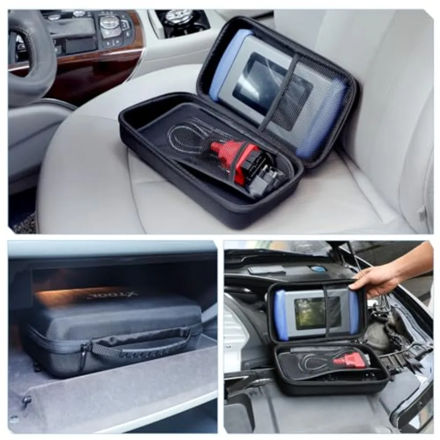 حقيبة حمل مقاومة للماء لأداة تشخيص الماسح الضوئي OBD2 مع تصميم مدمج 11 بوصة × 7 بوصة × 4 بوصة مثالية للاستخدام في إصلاح السيارات S