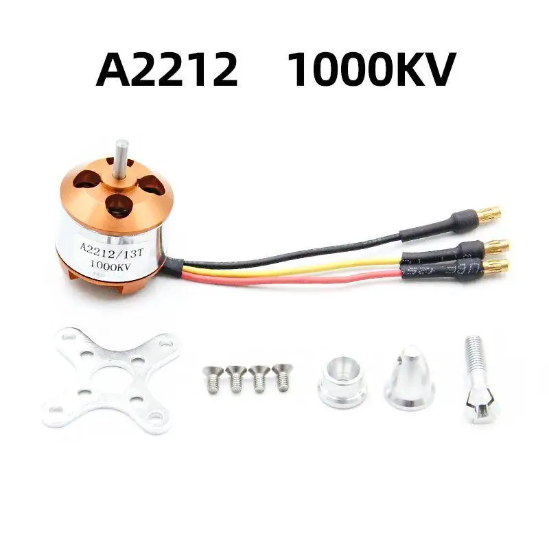 XXD A2212Serie borstelloze motor voor RC-vliegtuig drones met vaste vleugels 930KV 1000KV 1400KV 2200KV 2450KV 2700KV