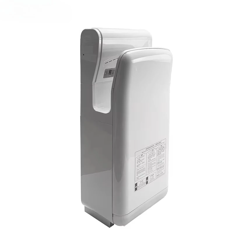 New automatic double injection high speed electric ABS hand dryer for bathroom