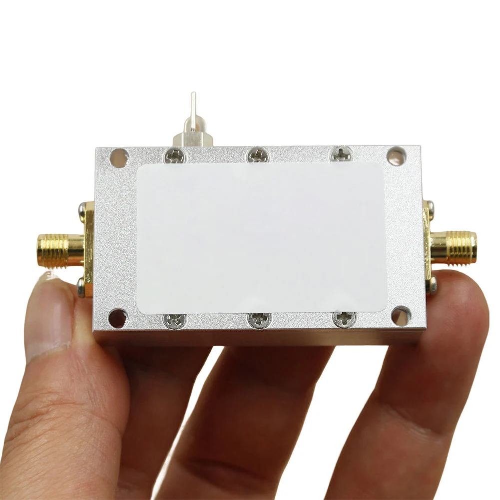 0.01-4GHz Broadband RF Power Amplifier 37dB Gain Microwave Low Noise Amplifier for HF FM UHF VHF L S C Band Receiver