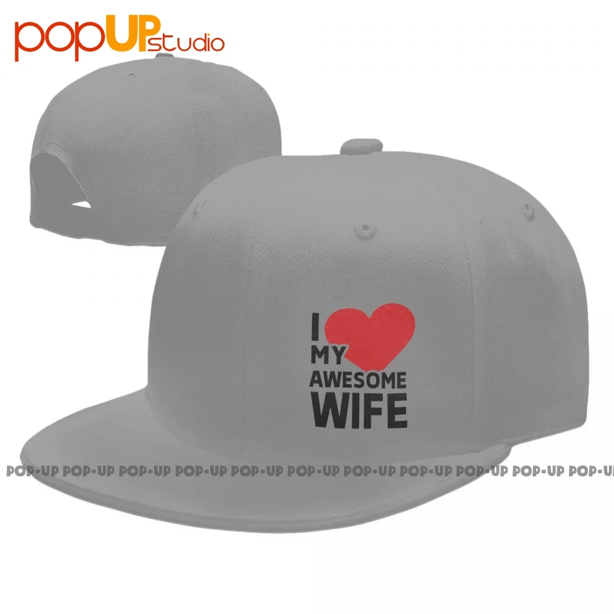 I Love My Awesome Wife Wife Snapback Cap Baseball Caps