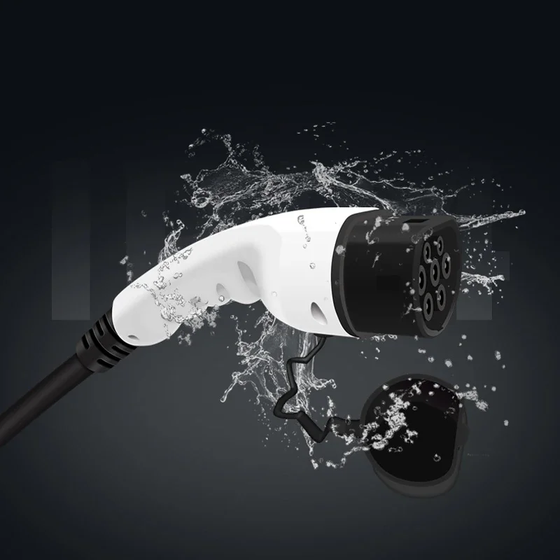 

8-16A European Standard Electric Vehicle Charging Gun 80-250V Wide Voltage Design 8A/10A/13A/16A Charging Current Adjustment