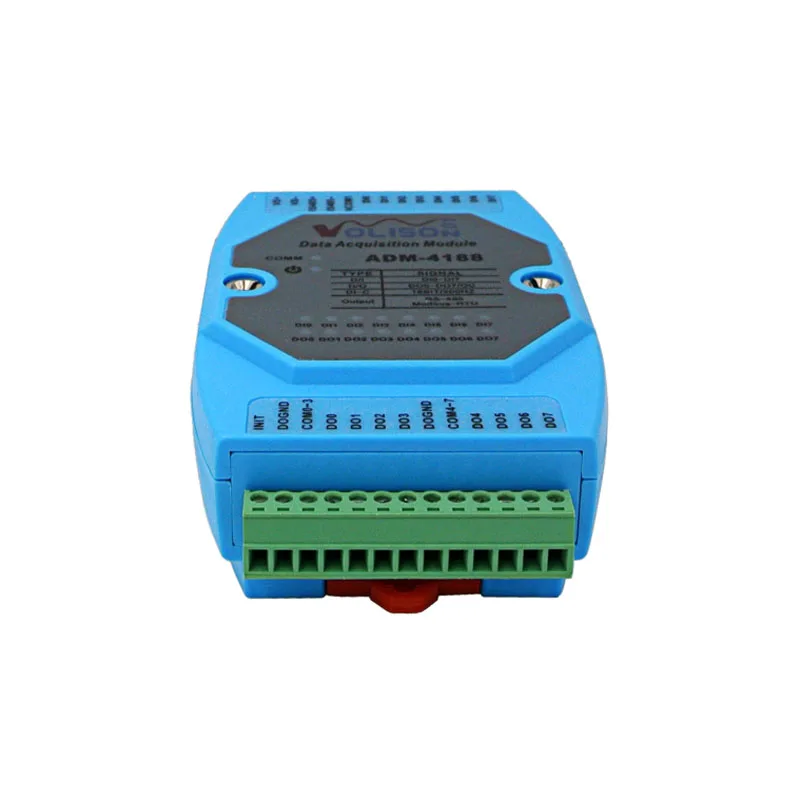 ADM-4188 8 채널 스위치 입력/출력 8DI/DO 획득 모듈, 485 Modbus