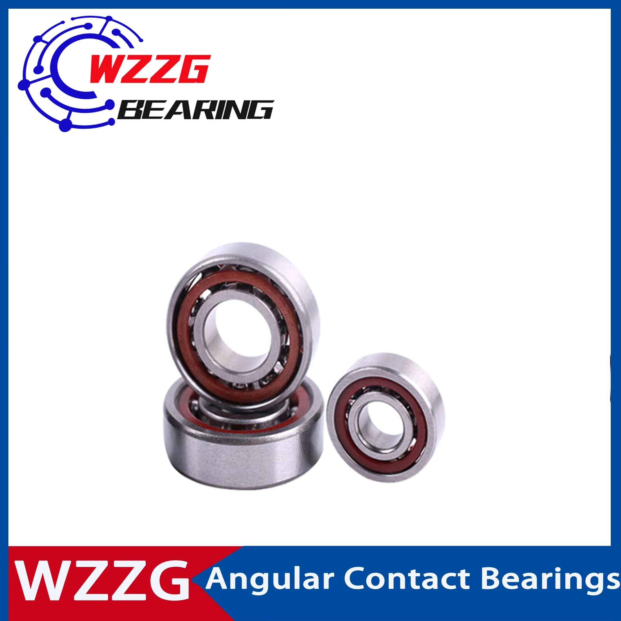 Micro angular contact ball bearings with inner diameters of 3/4/5/6/7/8/9mm high-quality mechanical bearings