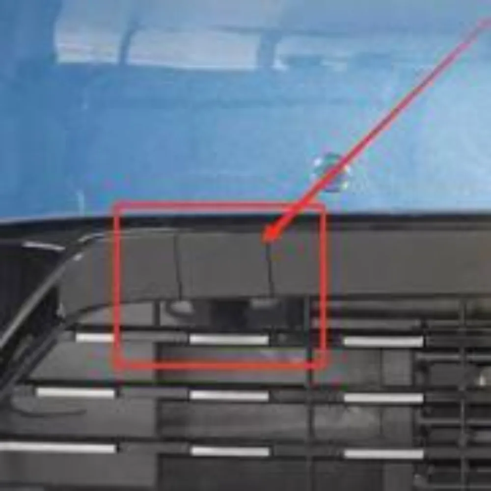 Brand New Front Bumper Trailers Covers for Xiaopeng MONA M03 G9 X9 G6 Trailer Hole Lid Hooks Towing Hook Cover Black Unpainted