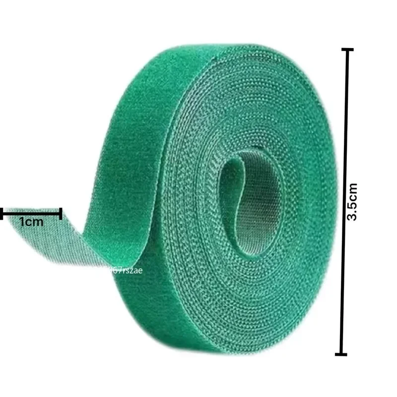1-10pcs Data Cable Management Cable Tie Reusable Removable Multi-purpose Wire Organizer Data Cable Storage Tape Plant Fixation