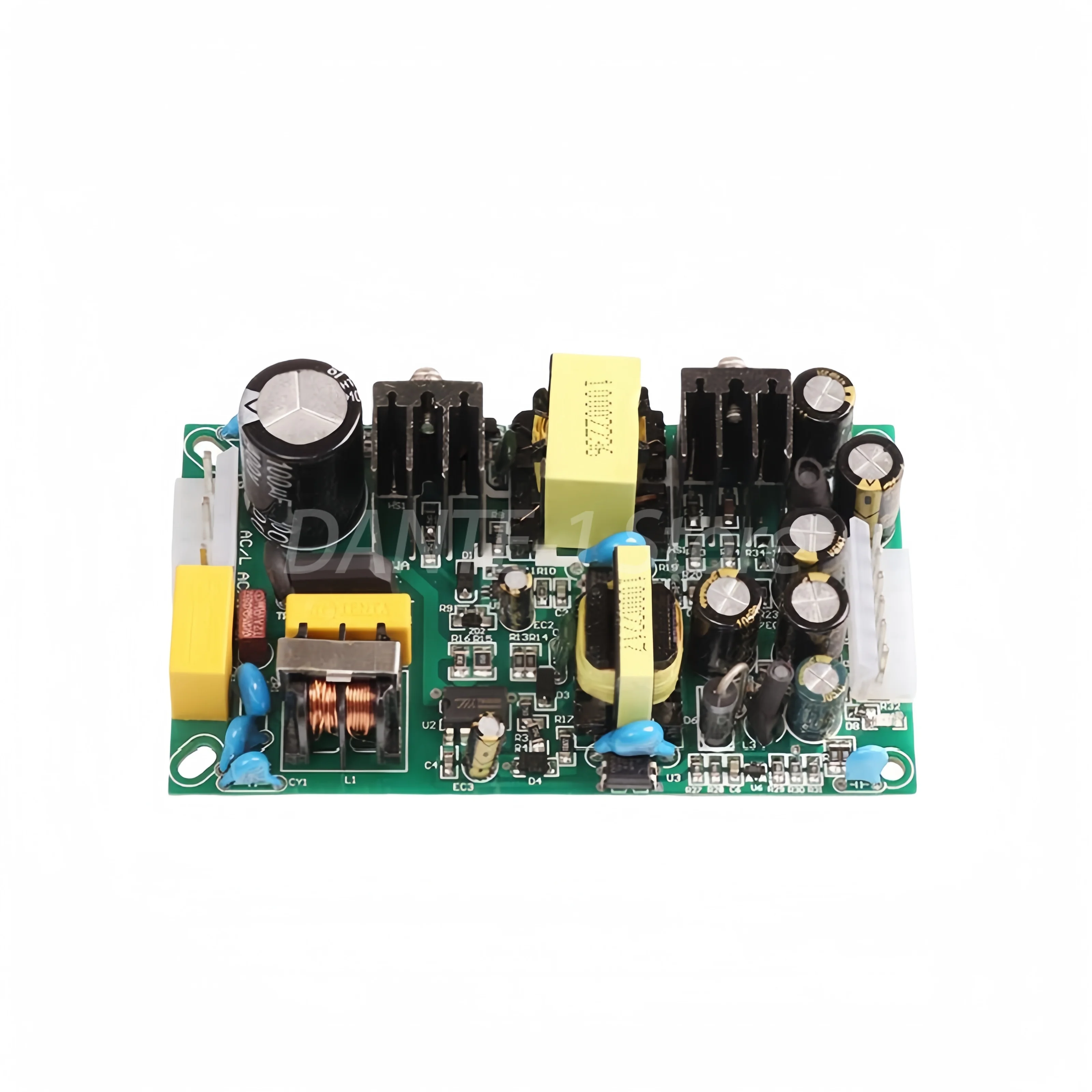 12V3A5V3A dual-channel dual output built-in constant voltage power supply module bare board isolation step-down voltage regulato