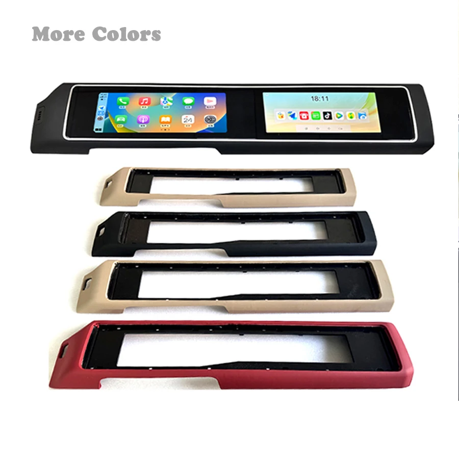 Car Radio For Land Rover Range Rover Sport L494 2013 2017 Upgrade 15.5+15.5inch dual screen Auto Car DVD Radio Receiver Carplay