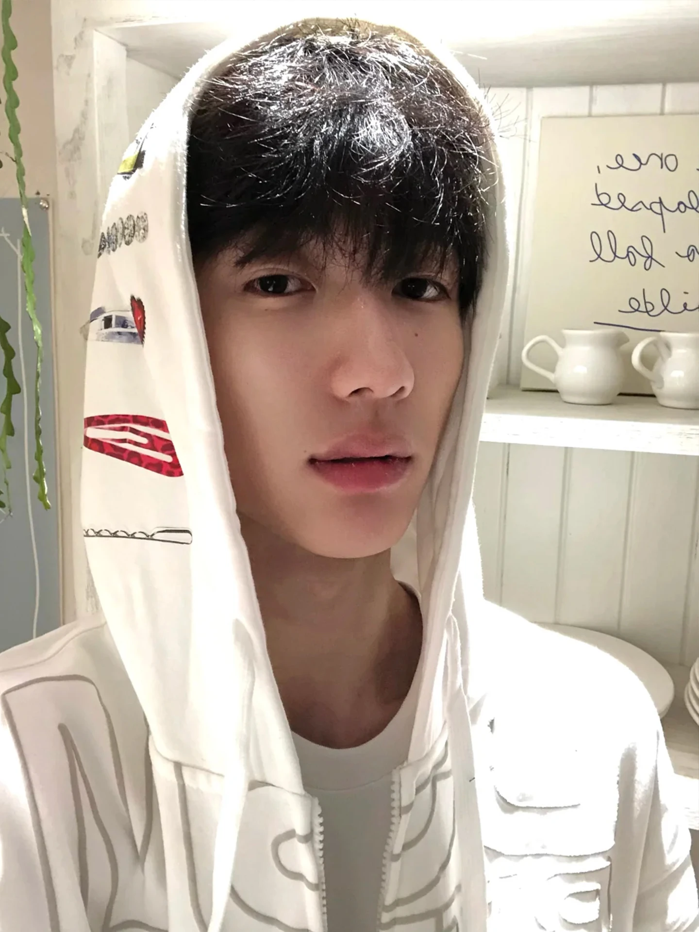 

Худи-кардиган с принтом в стиле ретро-американский, с застежкой-молнией, свободного кроя, для пар, весна-осень, модный бренд...