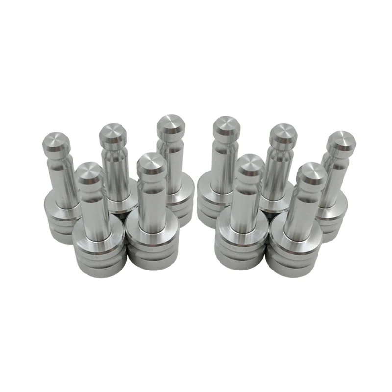 Imagem -03 - Substituição do Adaptador de Alumínio para Prism Gps Estação Total x 11 Rosca Fêmea To12 mm Pole Fit Prismas Snap-on 10 Pcs