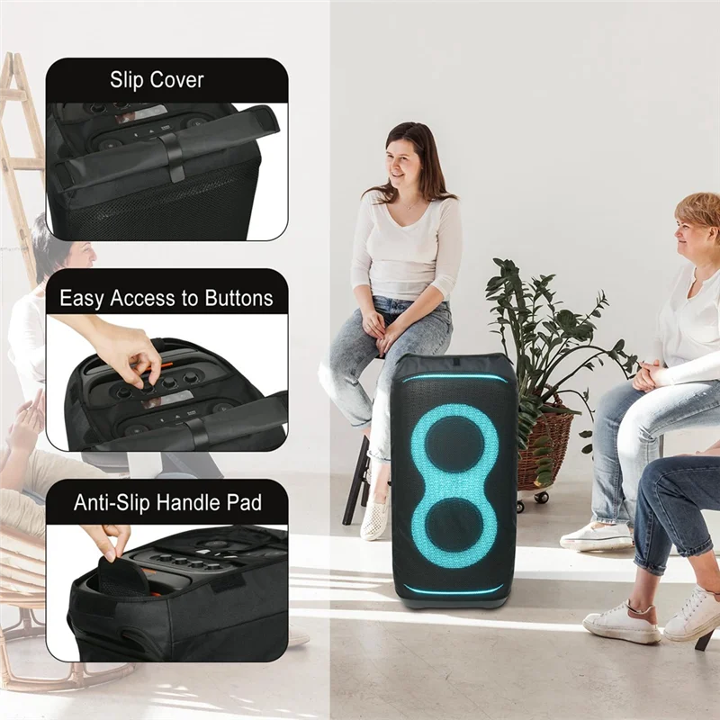 B04B-غطاء مكبر الصوت لـ Partybox Stage 320 مكبر الصوت المحمول، غطاء شبكي سهل الارتداء ملحقات حافظة واقية #1