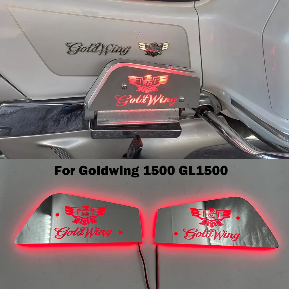 Аксессуары для GoldWing GL 1500, новые светодиодные чехлы для половой доски для мотоциклов, светодиодное освещение, подножки, украшения для Goldwing 1500 Аксессуары для GoldWing GL 1500, новые светодиодные чехлы для половой доски для мотоциклов, светодиодное освещение, подножки, украшения для Goldwing 1500