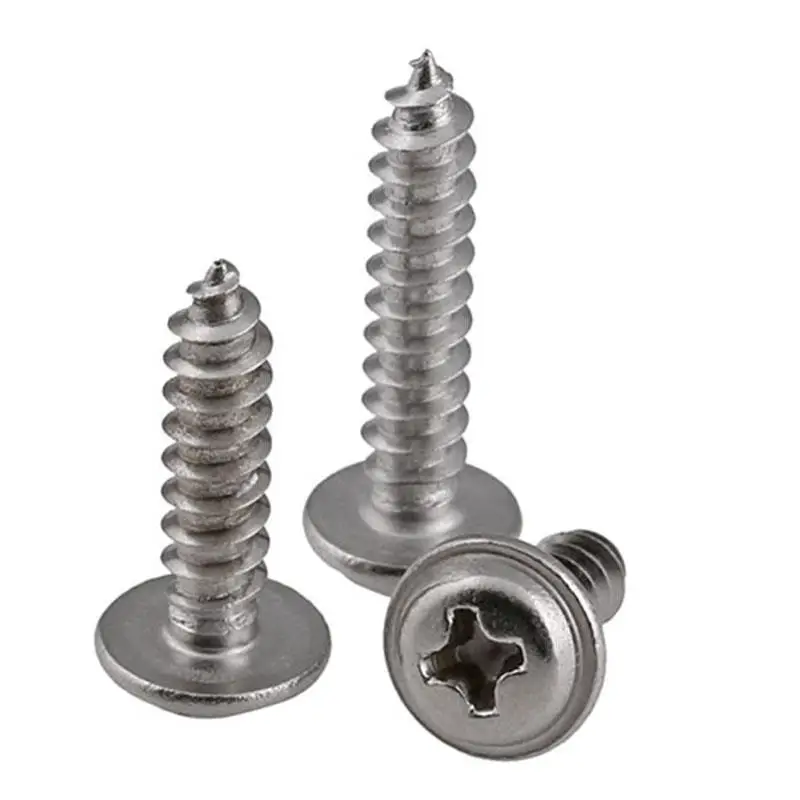 20 PCS M2x8 M2.3x8 RC Model Stainless steel Cross Recessed Round Head Screws for RC Model Motor fixing screws for Airplane Drone