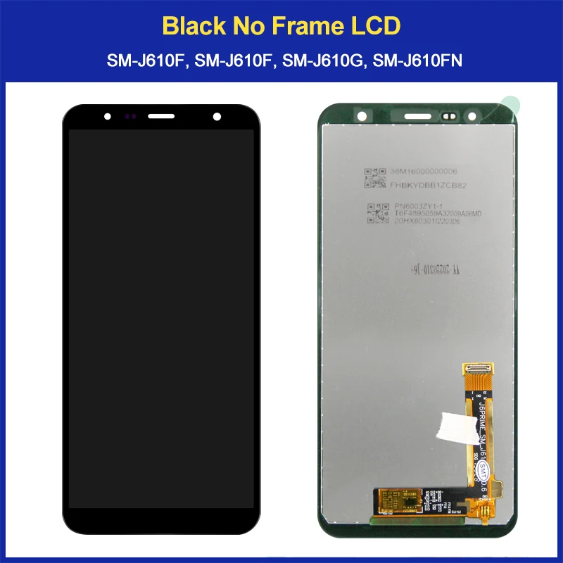 Amoled 6.0\'\' LCD For Samsung Galaxy J6+ J610 SM-J610F J610FN Display LCD Screen eplacement for Samsung J6 Plus display screen