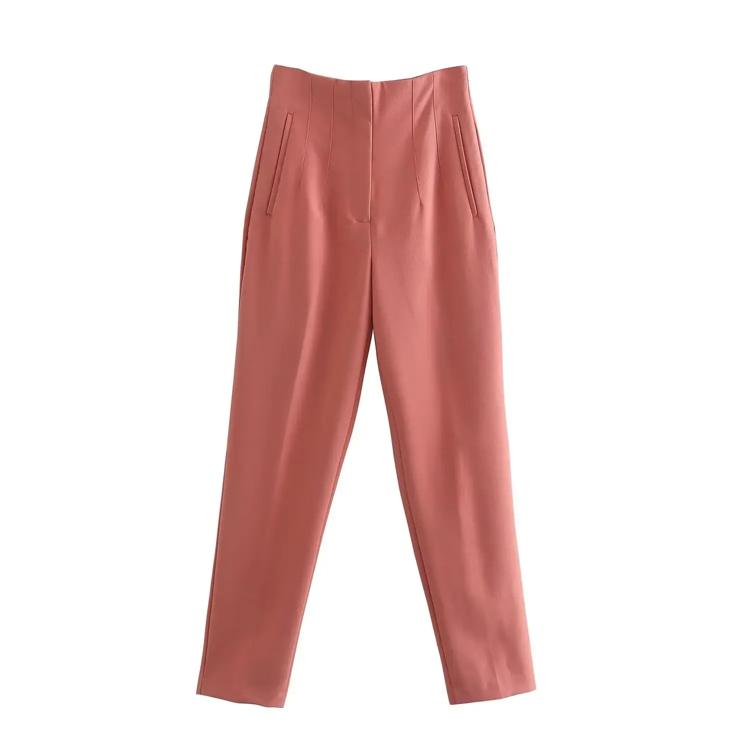 Pantaloni formali da donna pantaloni a vita alta pieghettati per donna pantaloni corti bianchi Casual pantaloni donna Blackpink