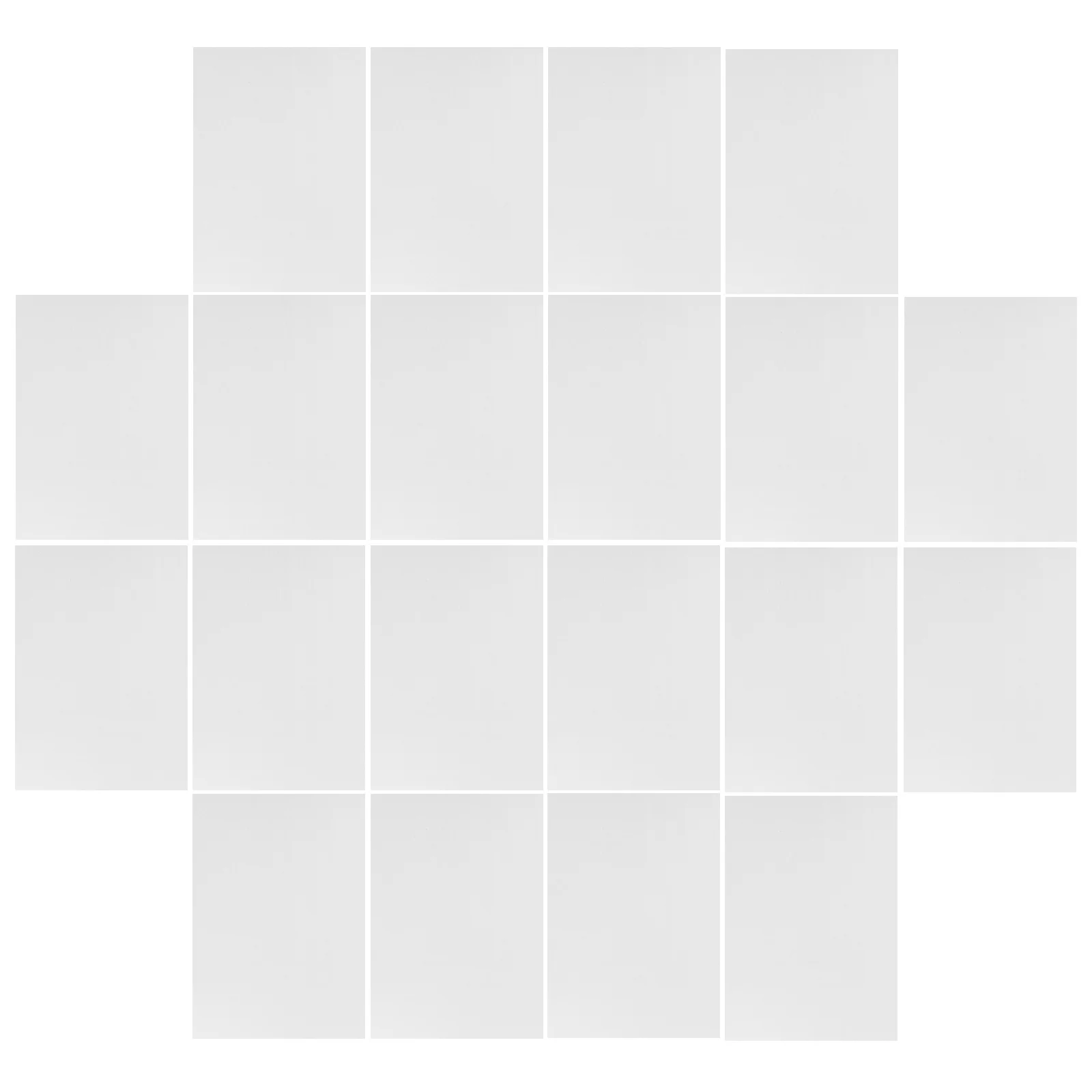 50 ورقة من ورق الرسم المائي للأوراق الفنية DIY ورق رخامي للرسم الإبداعي أوراق كبيرة للرسم