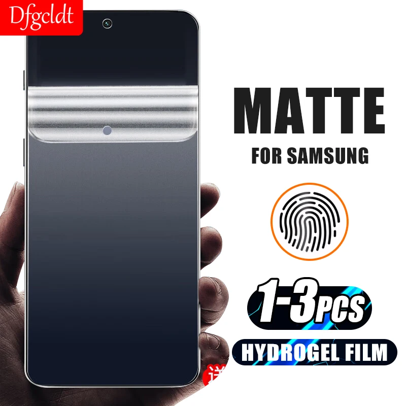 

1-3Pcs Matte Hydrogel Film Screen Protector For Samsung A73 A53 A33 A23 A13 A03 Core A72 A52S A32 A22 A12 A02S A05S S23 S21 FE