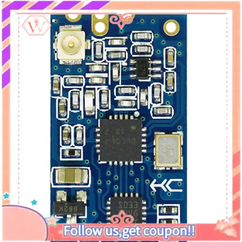Upgraded 20X HC-12 433Mhz SI4463 Wireless Serial Port Module 1000M Replace Bluetooth HC12
