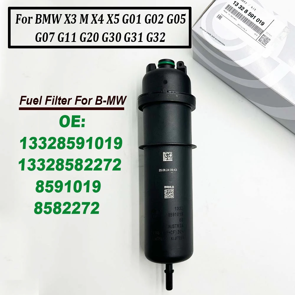 

13328591019 13328582272 8591019 8582272 Fuel Filter For BMW X3 M X4 X5 G01 G02 G05 G07 G11 G20 G30 G31 G32 High Quality