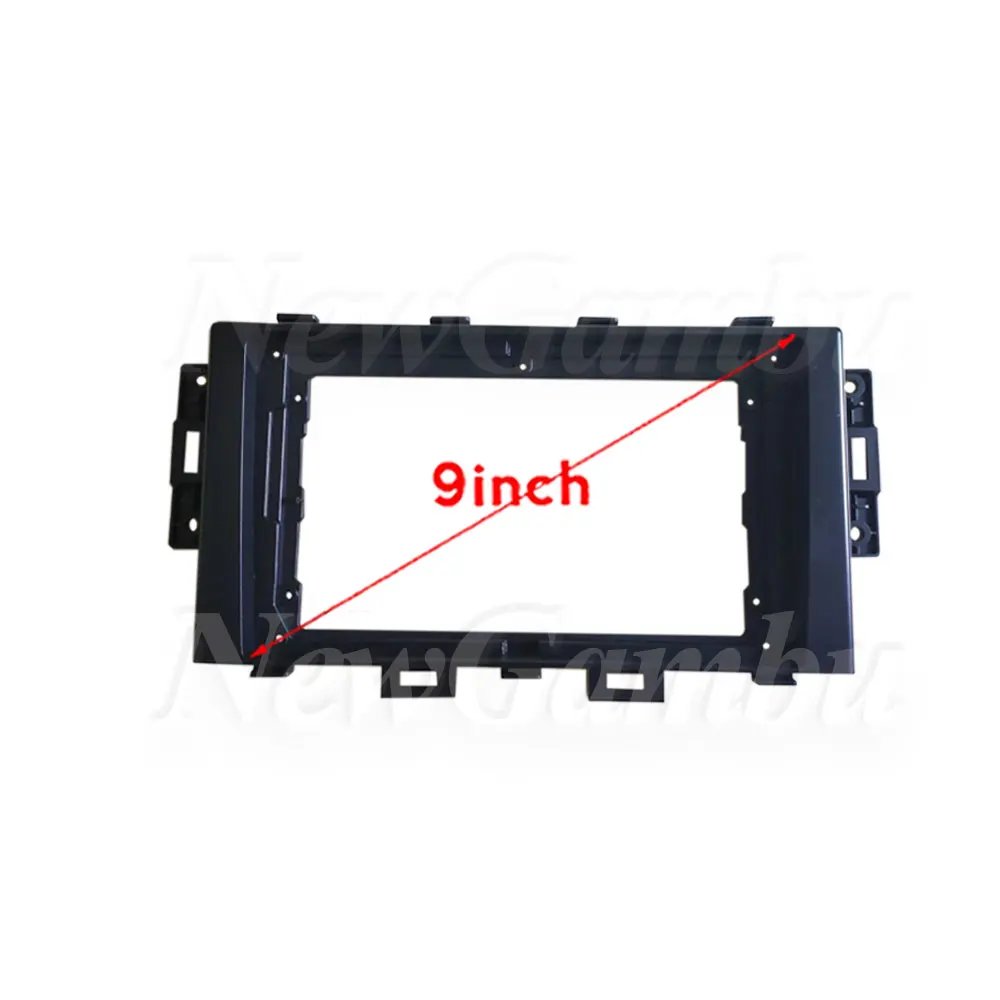 9 inch Car DVD Frame Fitting Adaptor Dash Trim Kits Facia Panel For SGMW WULING Hongguang Plus 2020 FRAME Android Radio