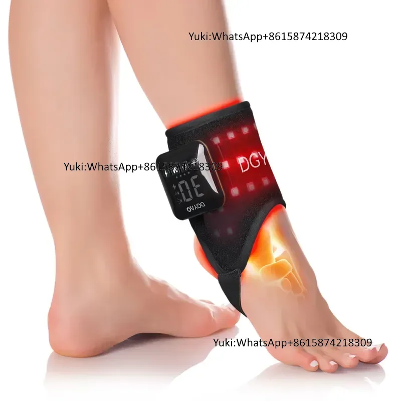 DGYAO Red Light Therapy Foot Wrap for Ankle Pain Relief Portable Belt