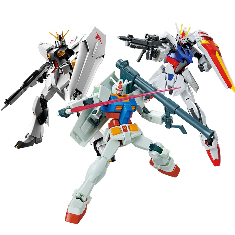 Gundam Bandai Gundam Assembled Model EG ENTRY GRADE Original Full Equipment Assault Creation Strike Bull Warrior Gift Toy