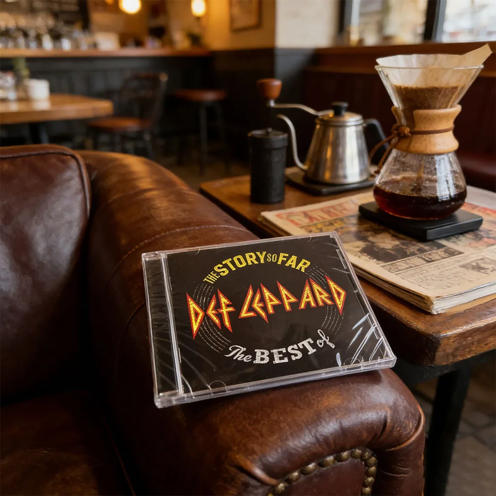 

CD Greatest Legendary British Hard Rock Band Def Leppard Fully Reviewing Their Journey From The New Wave of British Heavy Metal