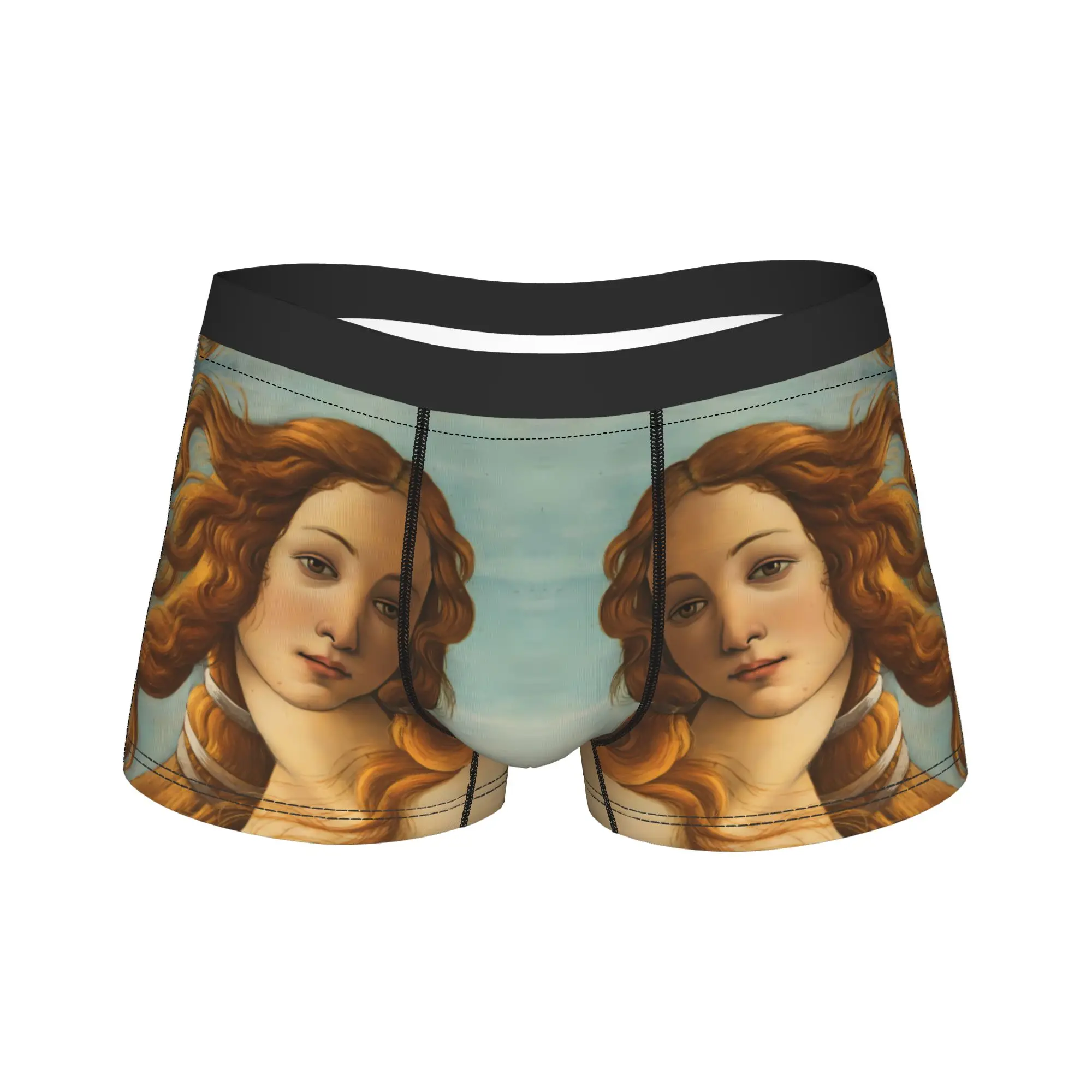 Botticelli La Primavera Underwear Printed Boxershorts Hot Sale Males Panties Breathable Shorts Briefs Birthday Present