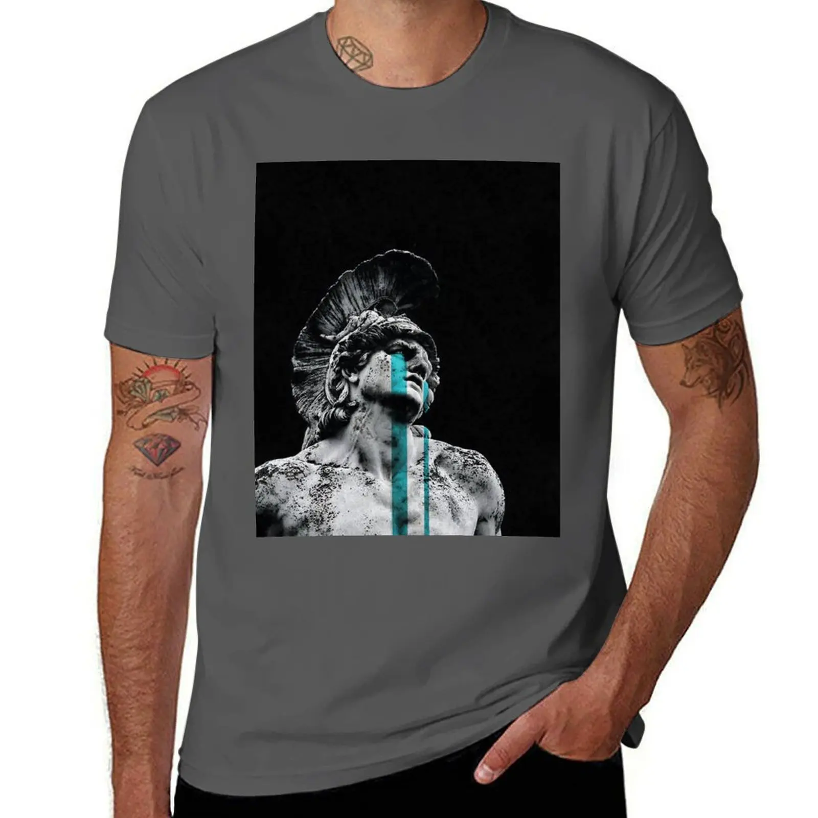 The Tears of Achilles T-Shirt cheap stuff korean fashion designer t shirt men