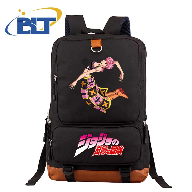 Jojo Bizarre Adventure anime print student school bag youth backpack kids back to school gift