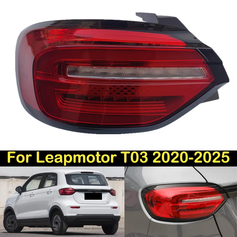 

DECHO новый для Leapmotor T03 2020-2025 стоп-сигнал задний бампер задние фонари задний фонарь в сборе