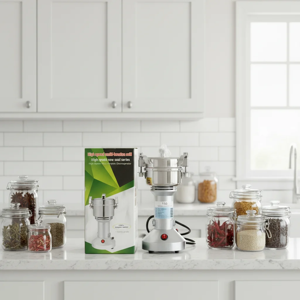 Coffee Bean Grinder Electric - Small Home Use Dry Food Grinder